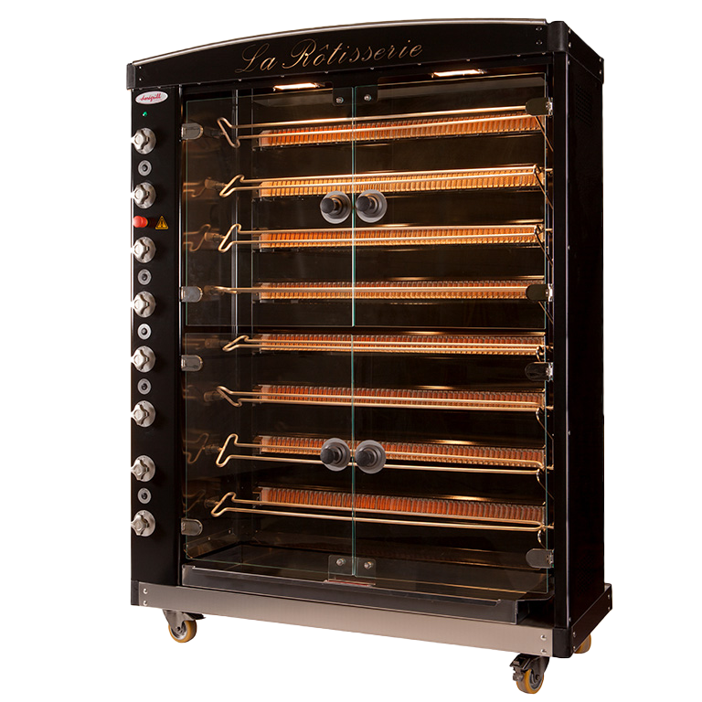Spit-roast rotisserie oven: Mag